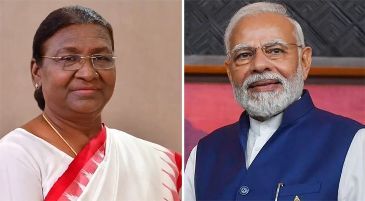 স্বাধীনতা দিবসে ভারতের রাষ্ট্রপতি-প্রধানমন্ত্রীর শুভেচ্ছা